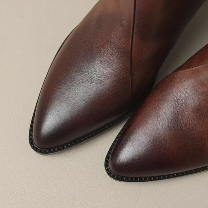 Viela | Orthopaedic Leather Ankle Boots ⏐ Premium Edition