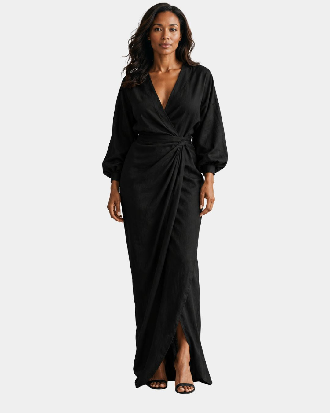 Sidonie | Minimalist Maxi Dress in Pink