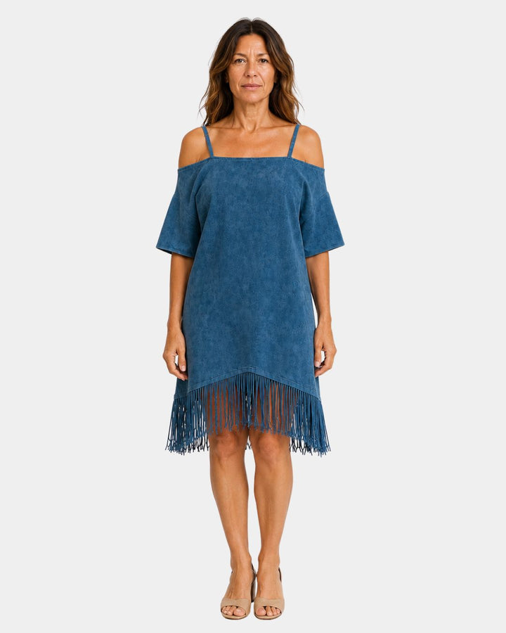 Héloïsette | Strappy Dress with Fringes