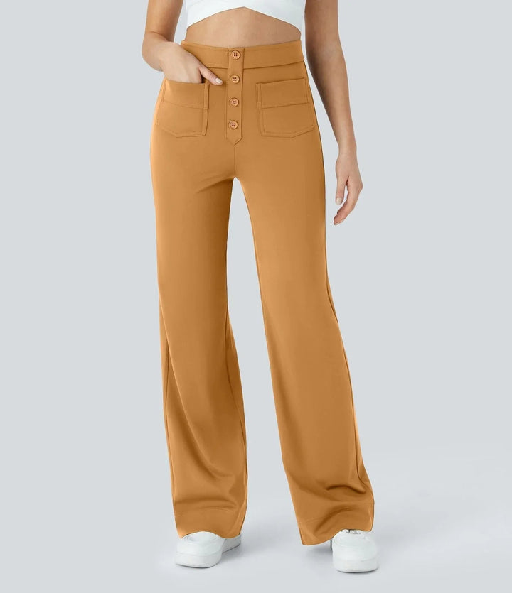 Jade | Comfortable Elastic Trousers