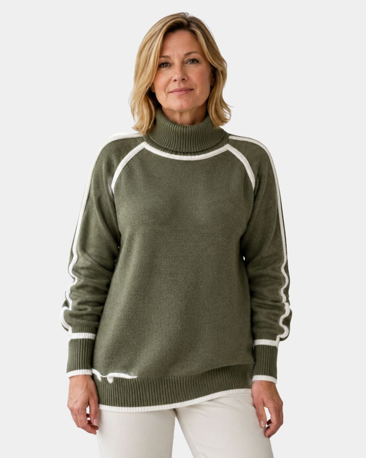 Kaylee | Elegant High Neck Jumper