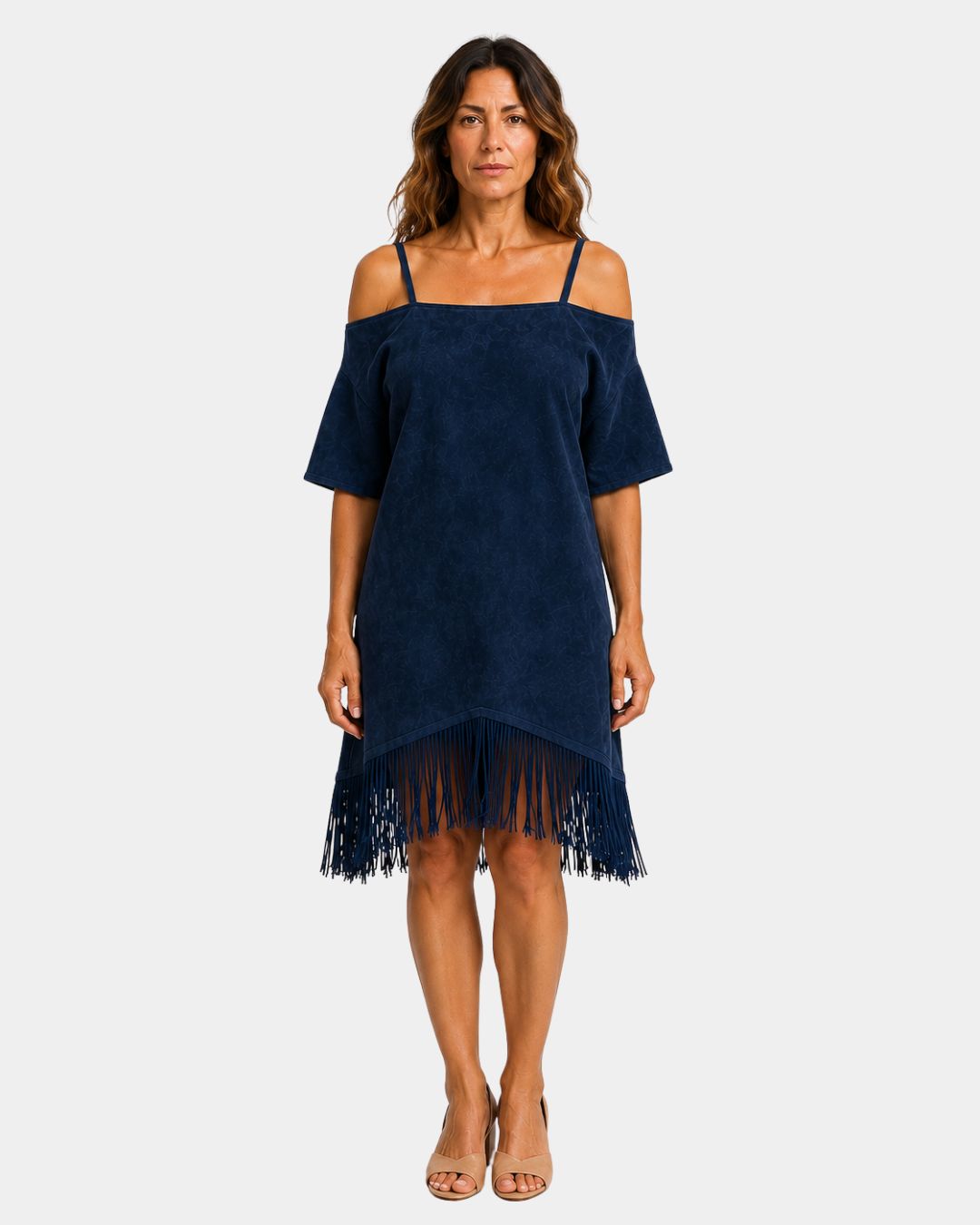 Héloïsette | Strappy Dress with Fringes