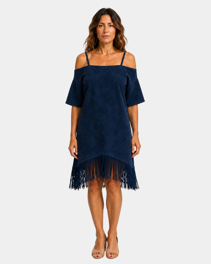 Héloïsette | Strappy Dress with Fringes