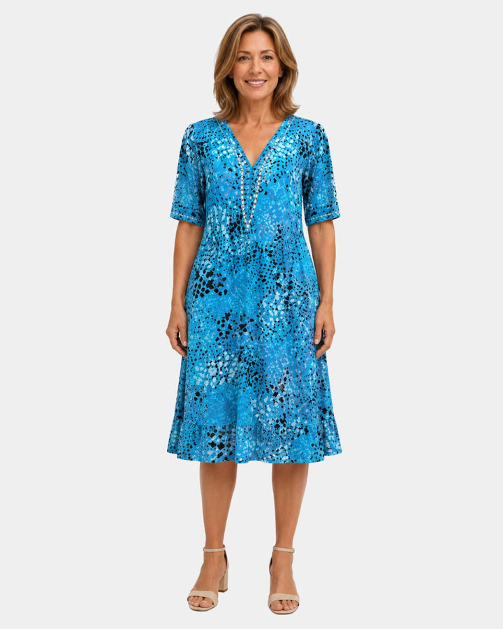 Adèle | Dress with V-neck
