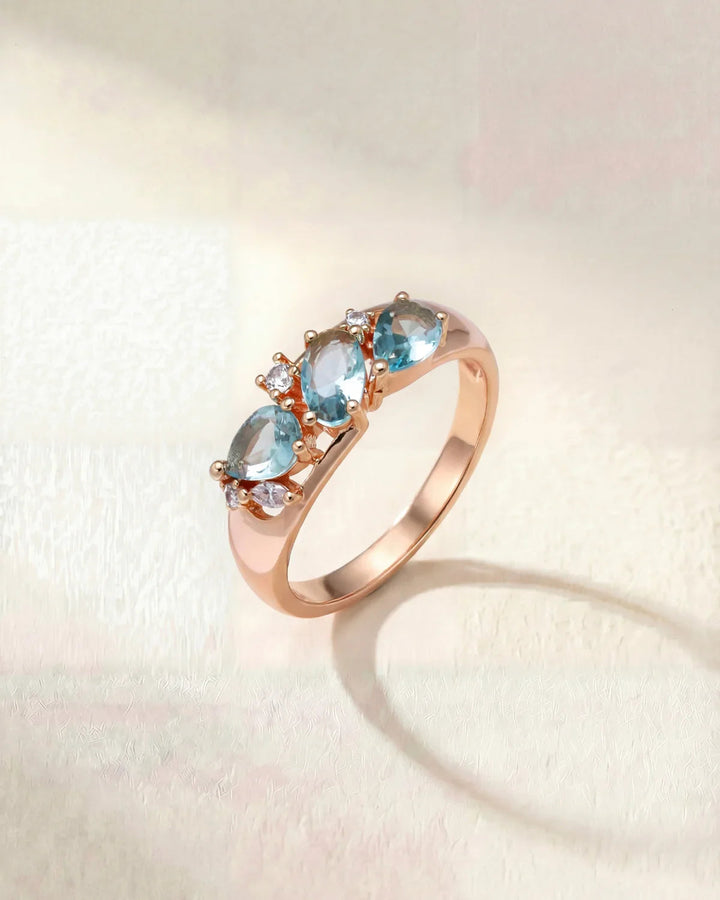 Énora | Ring inspired by the waves of the sea