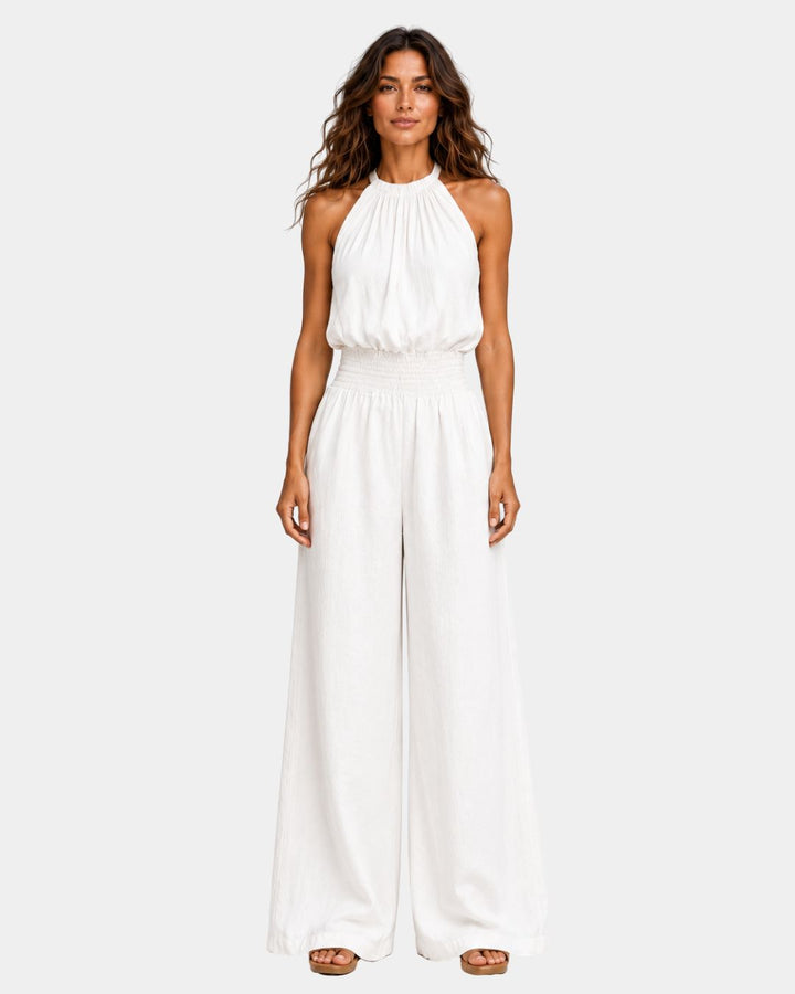 Audenette | Elegant Halter Neck Jumpsuit
