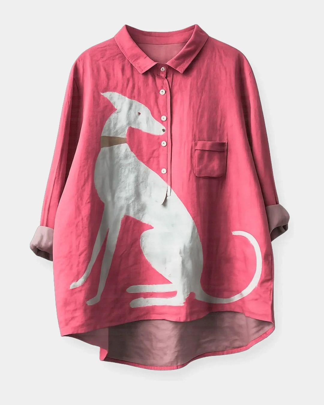 Jade | Timeless shirt with print