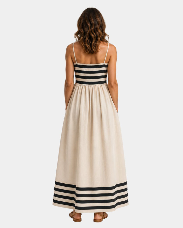 Ismeralda | Long Striped Dress