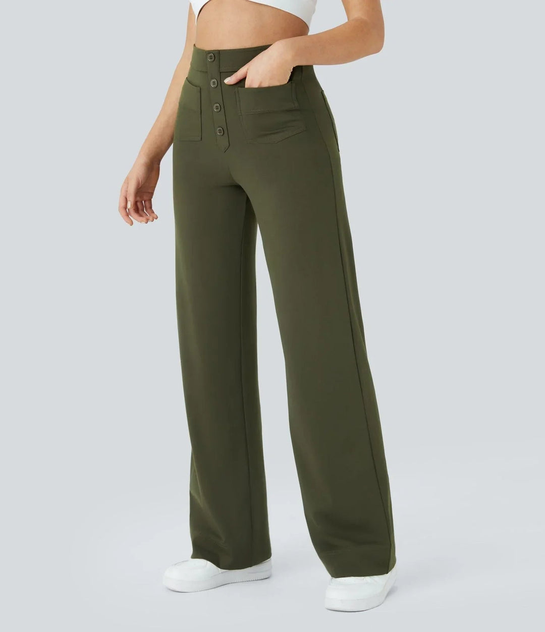 Jade | Comfortable Elastic Trousers