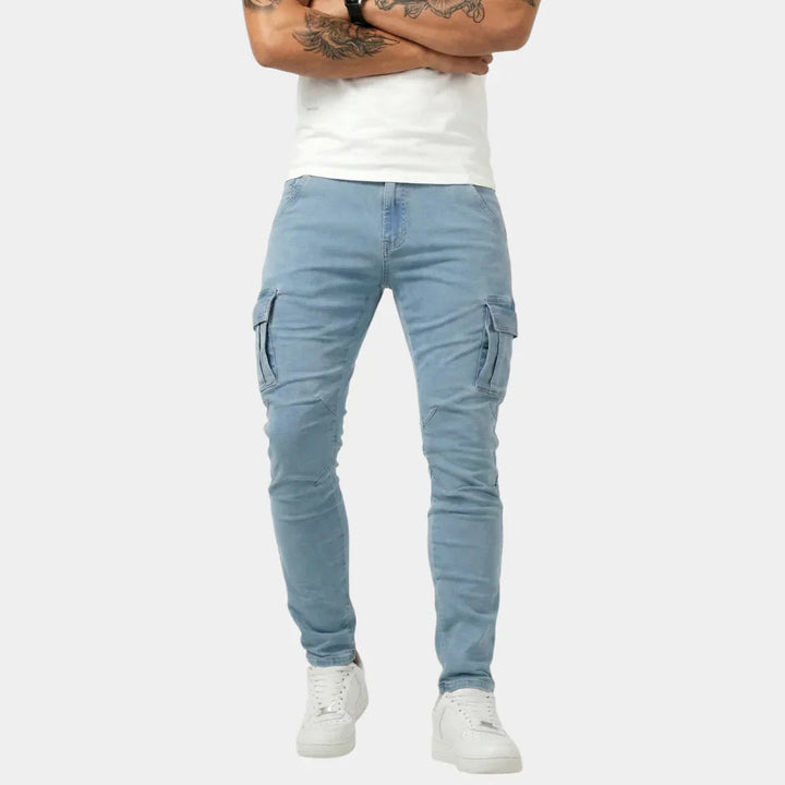 Jean | Elastic Cargo Trousers