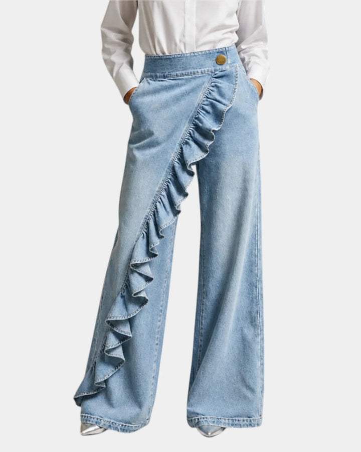 Aïssata | Ruffled Trousers