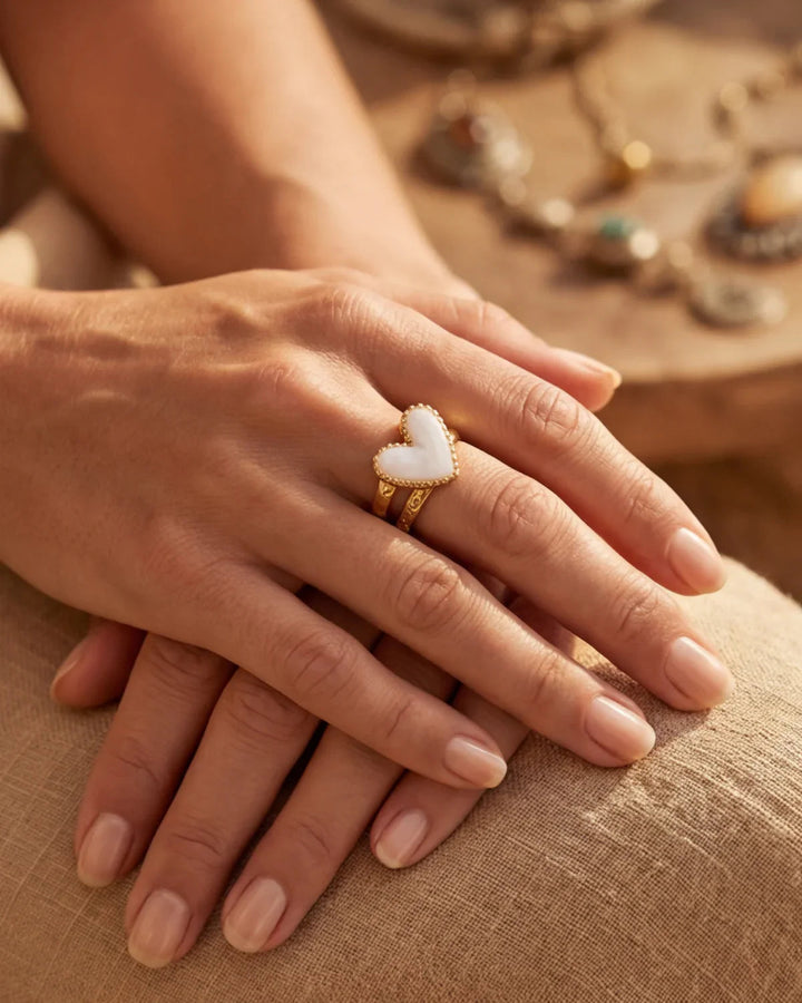 Quitterie | Heart Ring