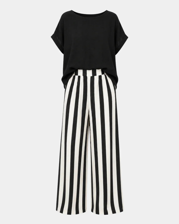 Blithilde | Summer T-shirt and Trouser Set