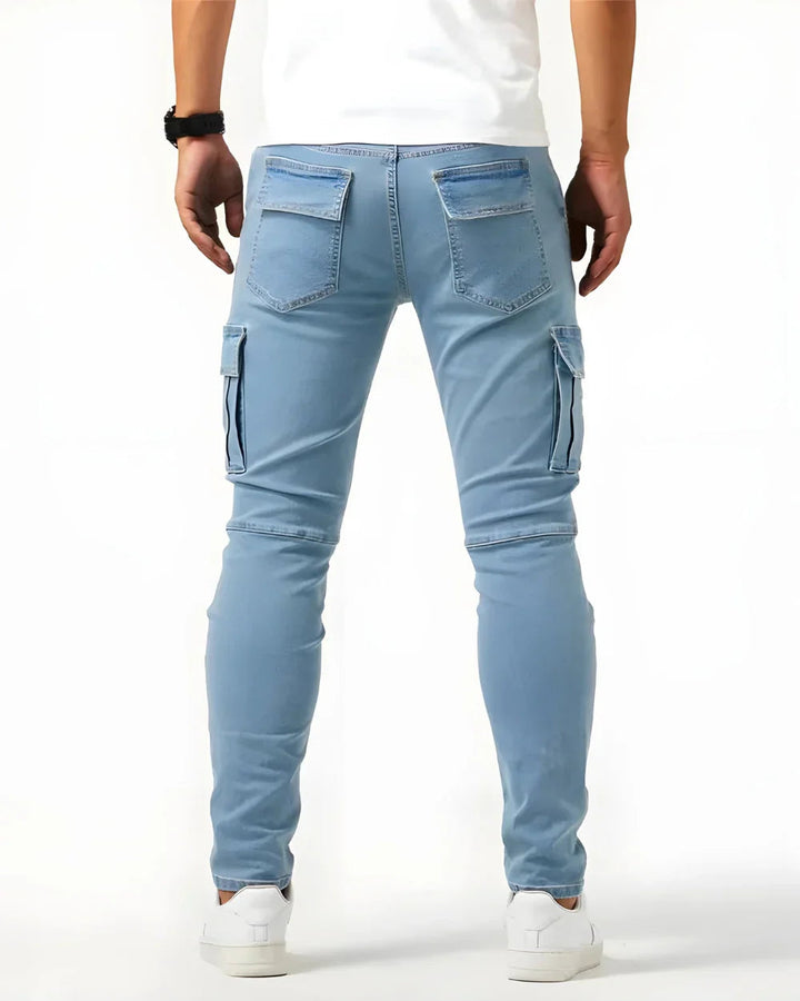 Jean | Elastic Cargo Trousers