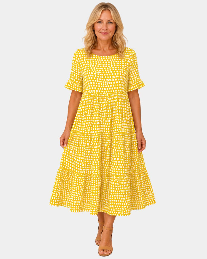 Belzamine | Lightweight Polka Dot Dress