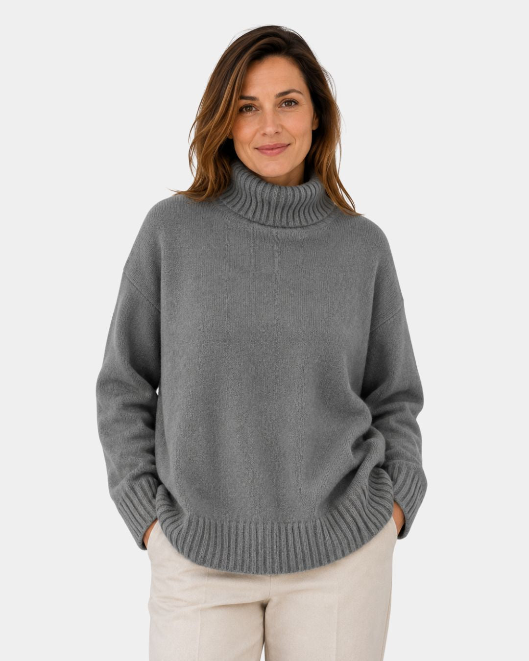 Irena | Soft Roll Neck Jumper