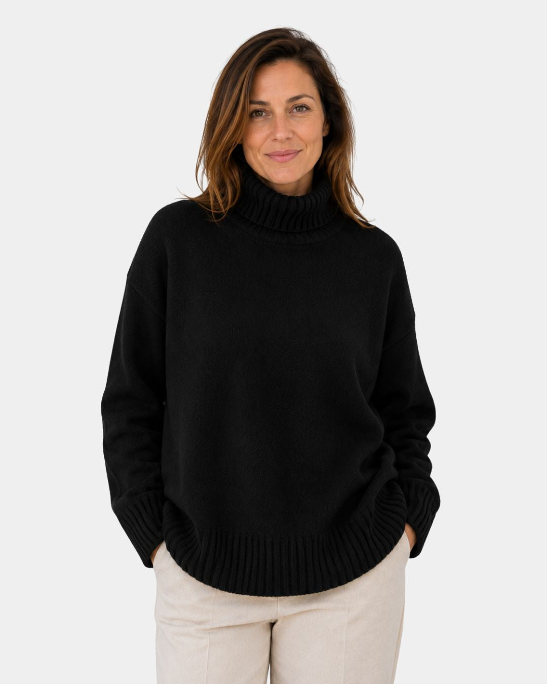Irena | Soft Roll Neck Jumper