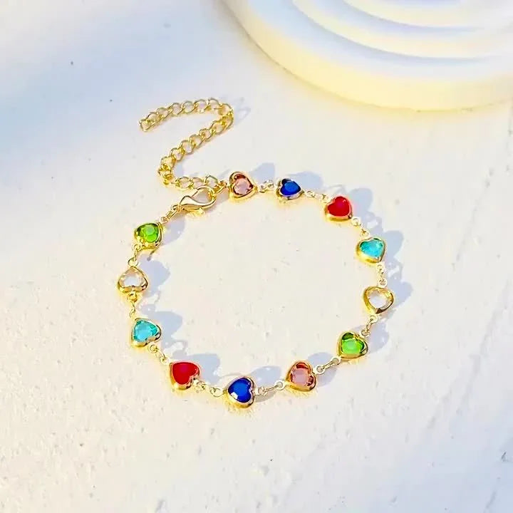 Elle | Unique Heart-Shaped Bracelet
