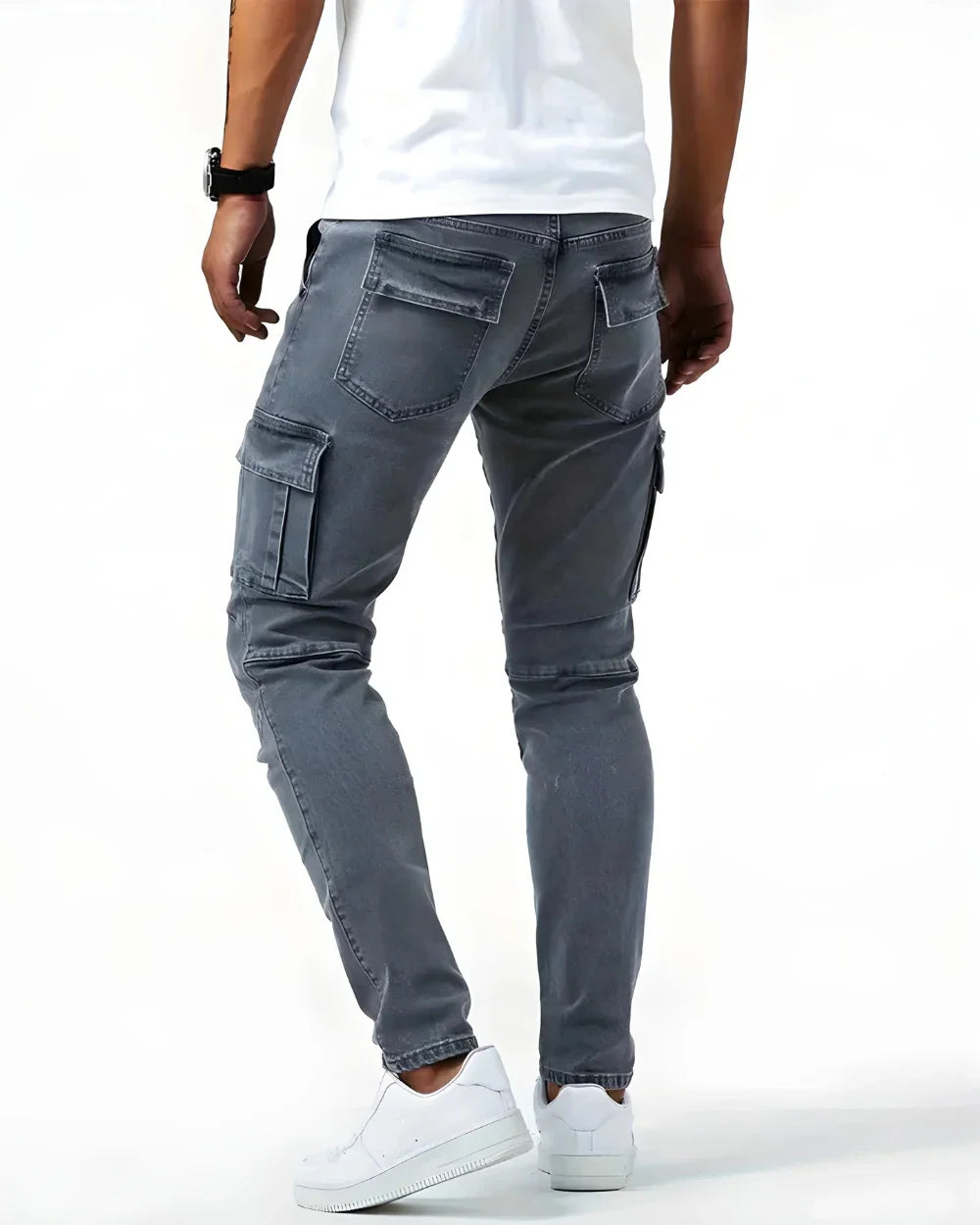 Jean | Elastic Cargo Trousers