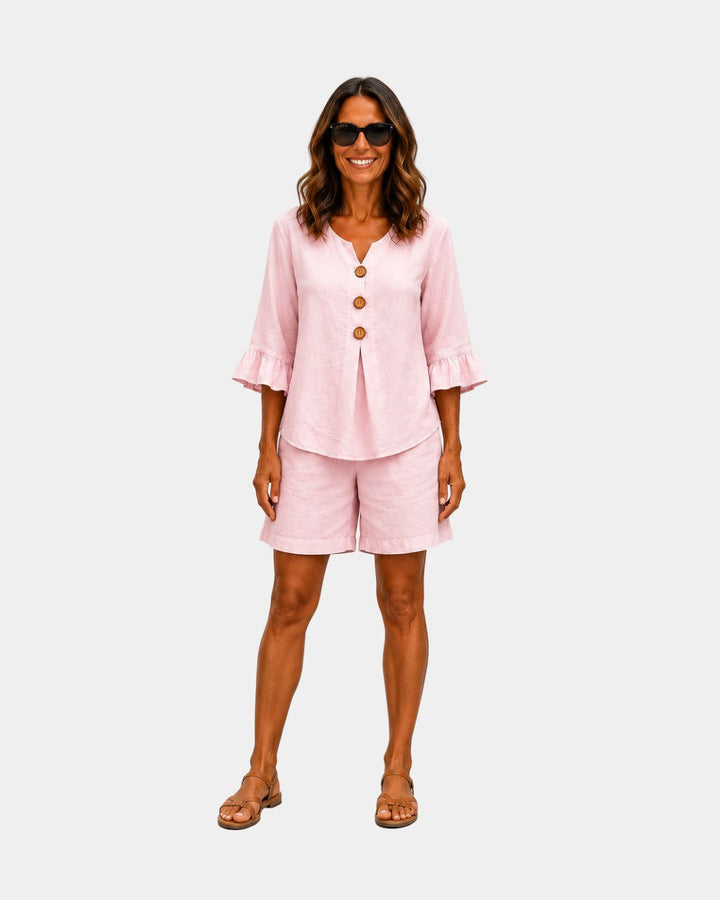 Auberte | Co-ord short and blouse