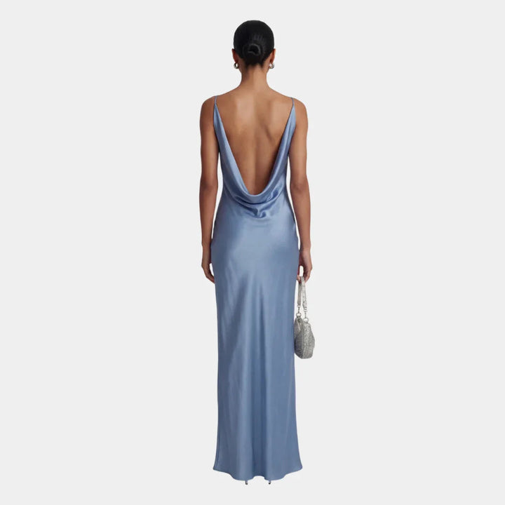 Philippine | Women's Maxi Satin Dress
