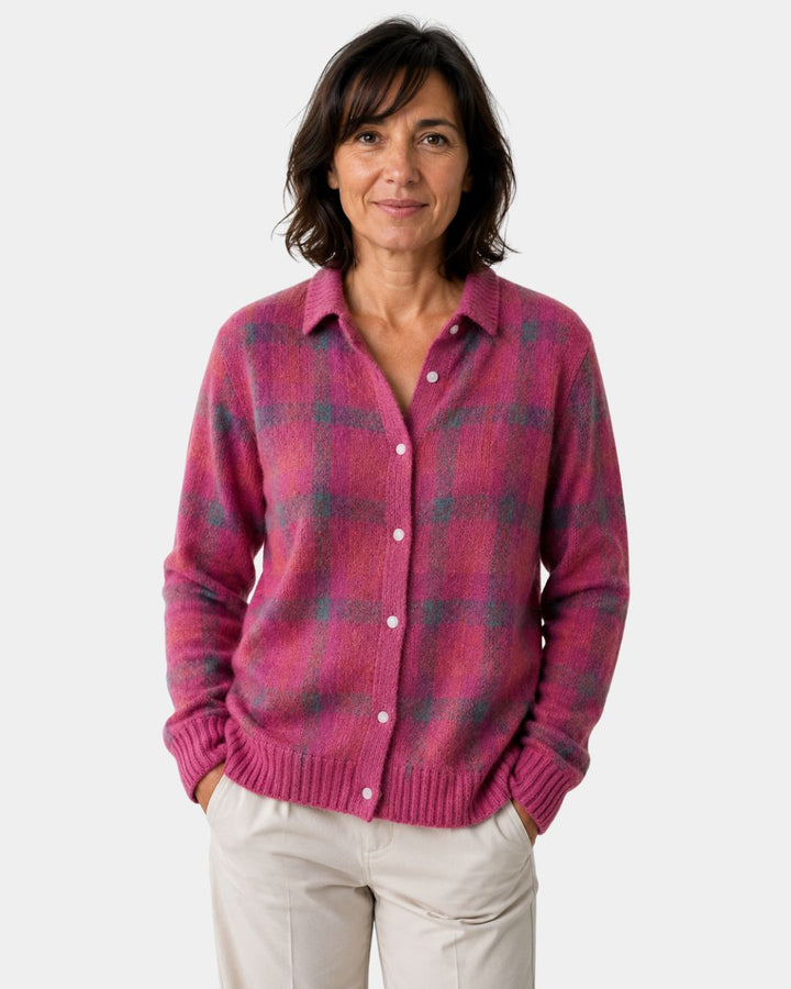Camille | Comfortable Wool Cardigan