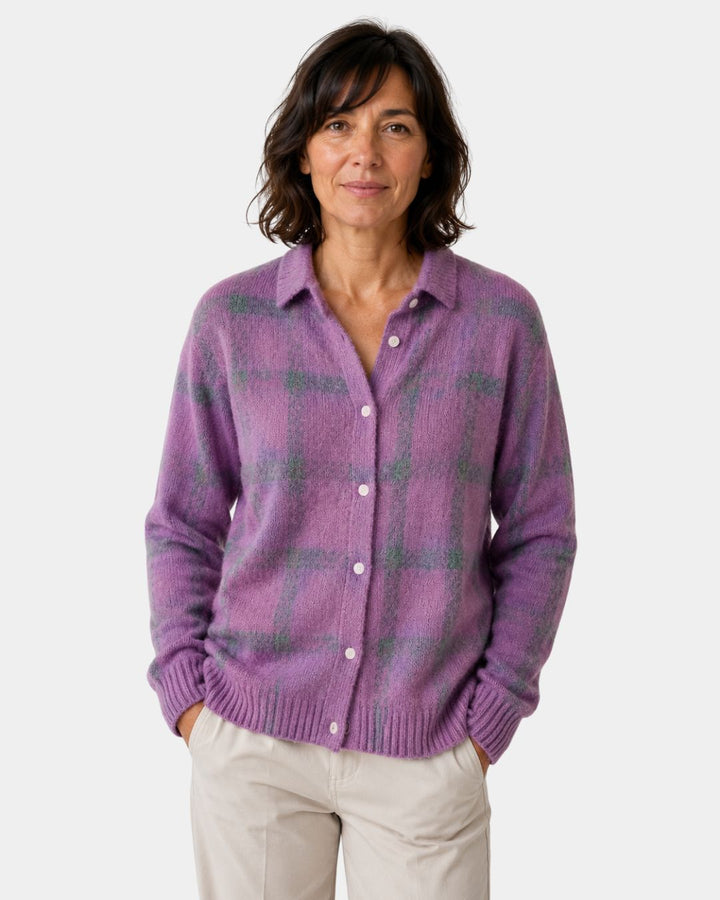 Camille | Comfortable Wool Cardigan