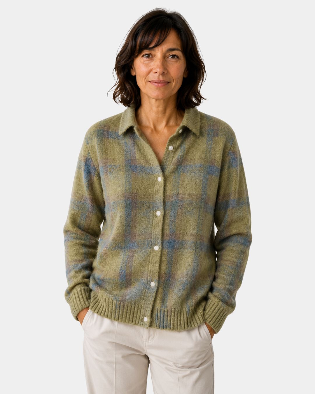 Camille | Comfortable Wool Cardigan