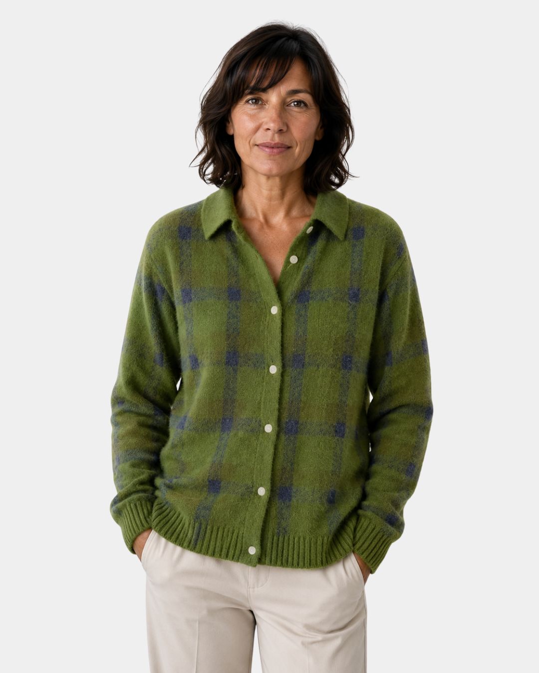 Camille | Comfortable Wool Cardigan