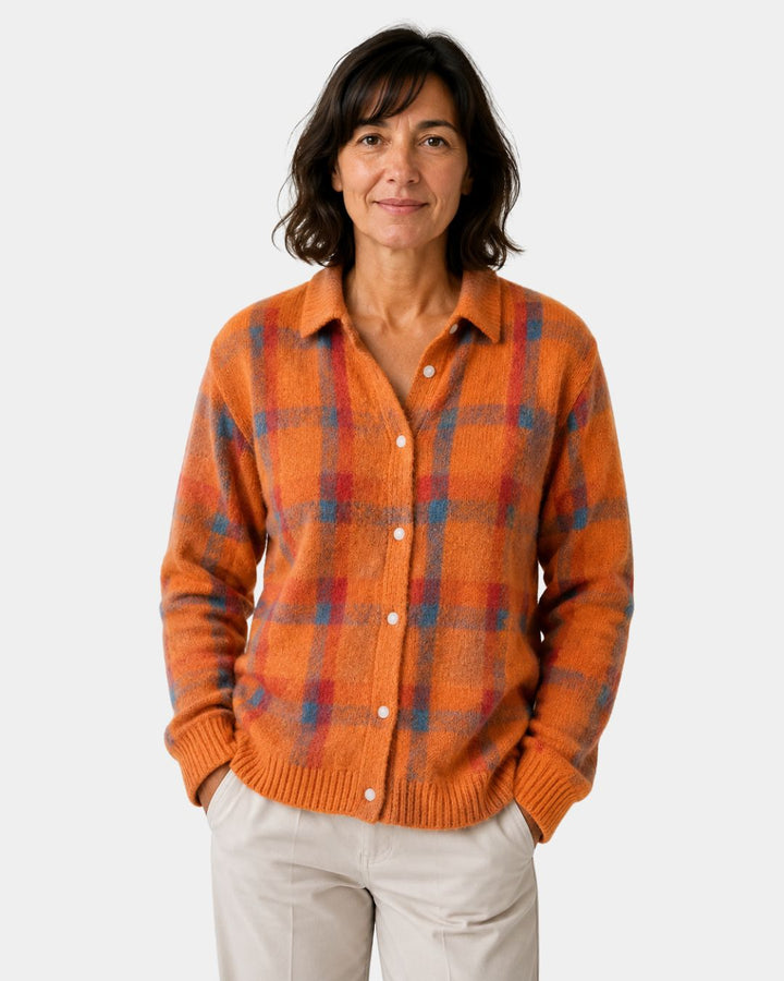 Camille | Comfortable Wool Cardigan