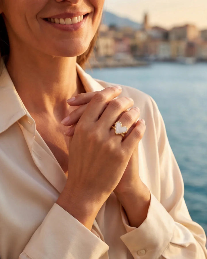 Quitterie | Heart Ring
