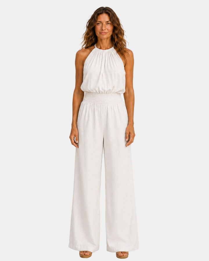 Ghisleine | Elegant Jumpsuit with Halter Neck