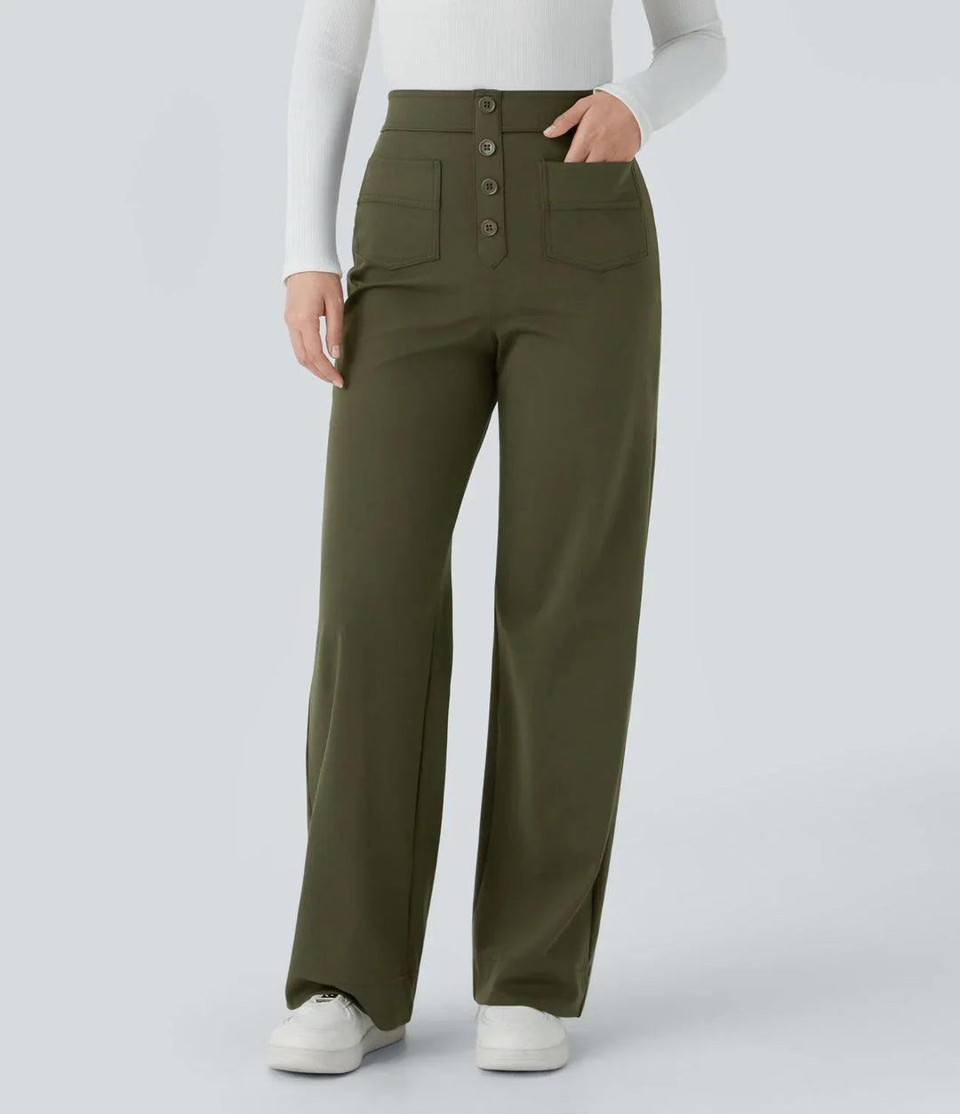 Jade | Comfortable Elastic Trousers
