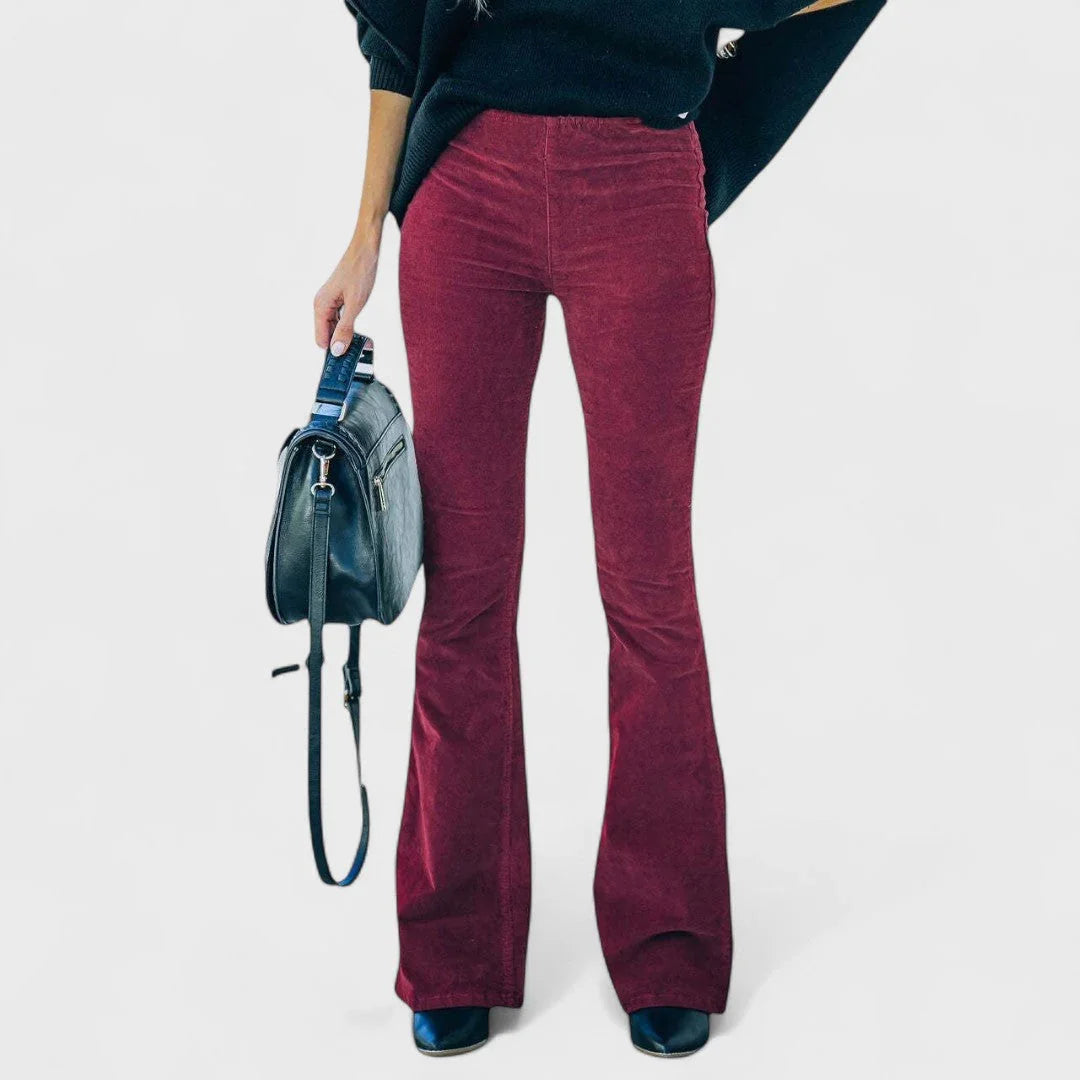 Chloé | Corduroy Flared Trousers