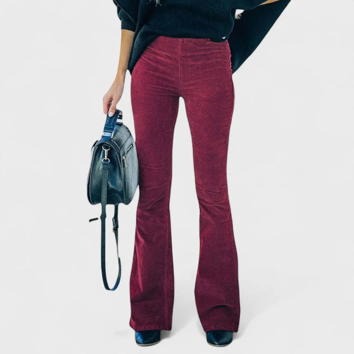 Chloé | Corduroy Flared Trousers