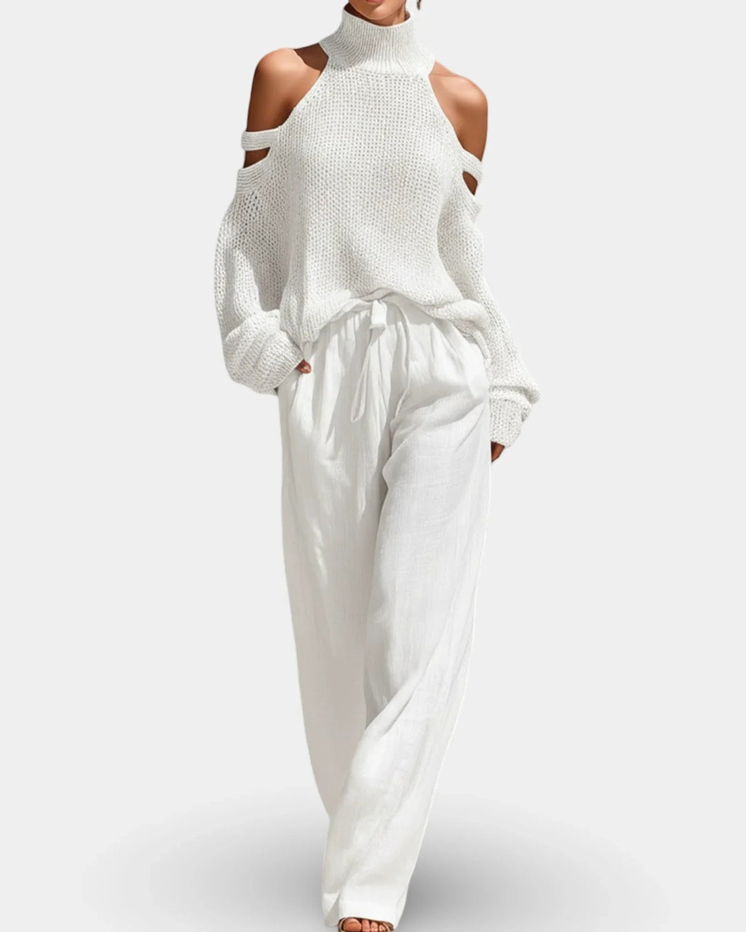 Camile | Stylish Knit Set and Trousers