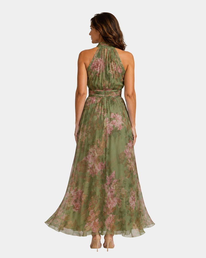 Maïa | Elegant Floral Maxi Dress