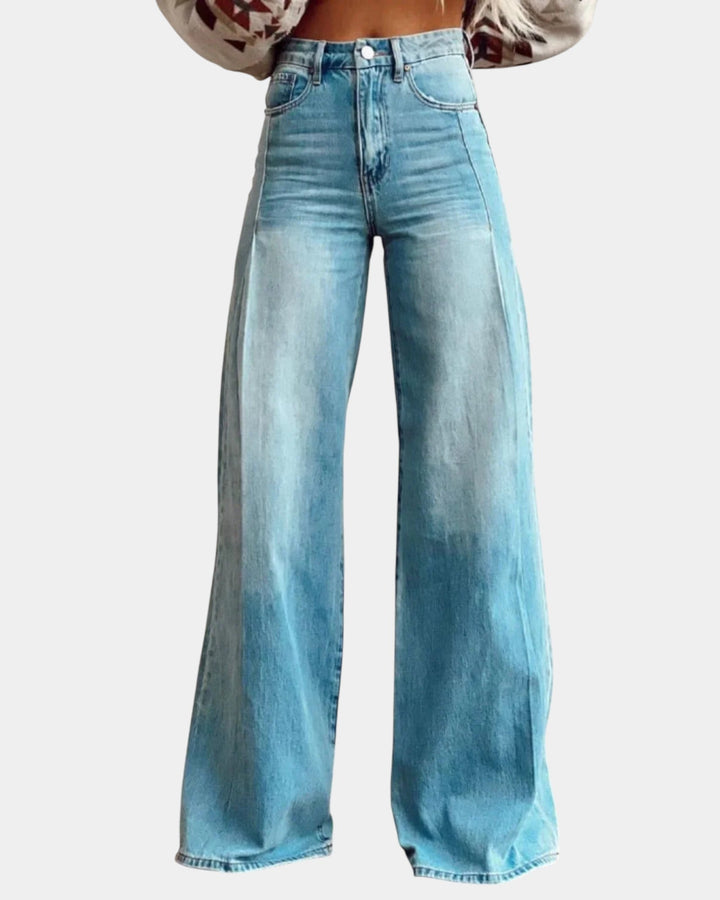 Lucia | Elegant Wide-Leg Trousers