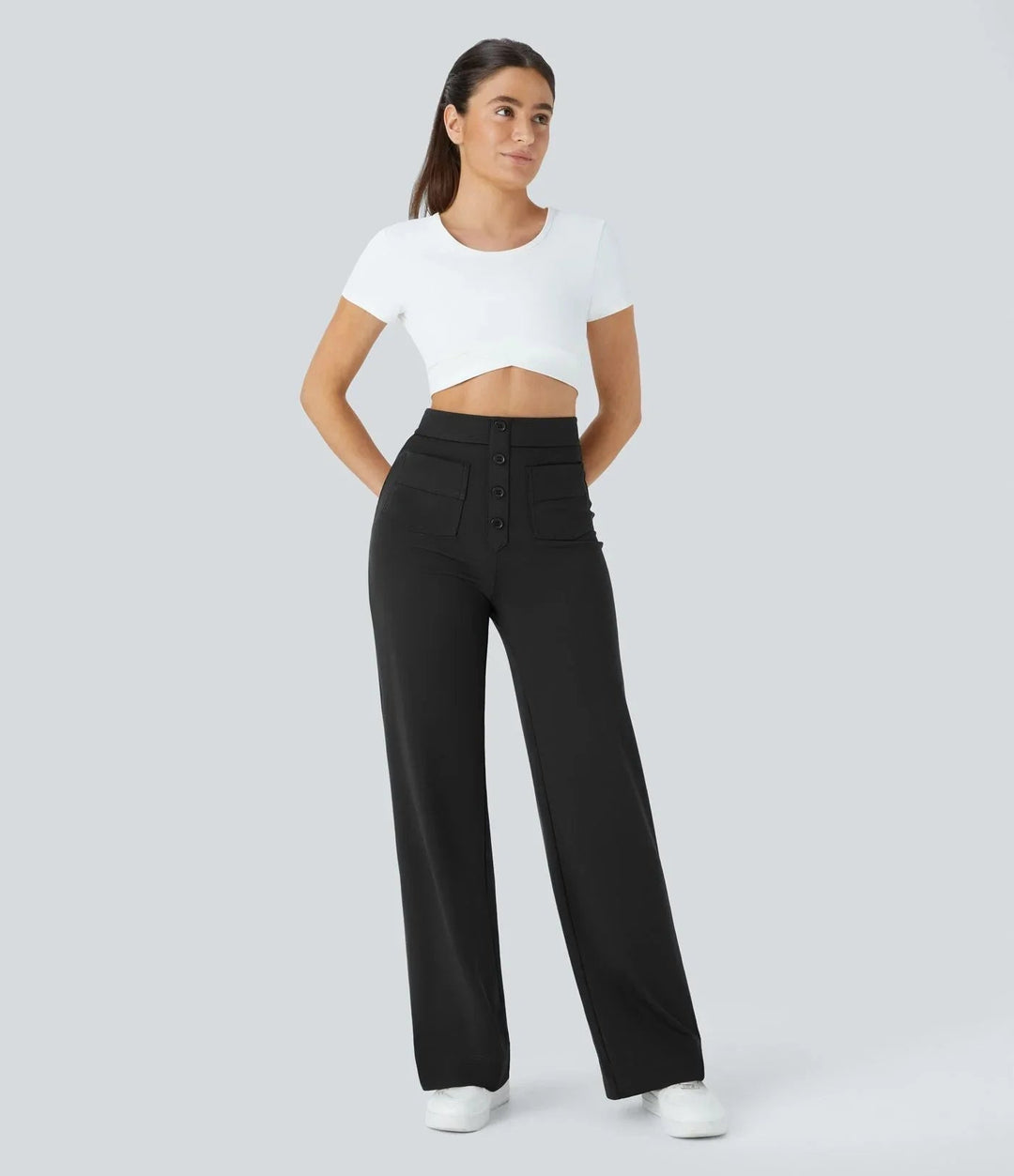 Jade | Comfortable Elastic Trousers