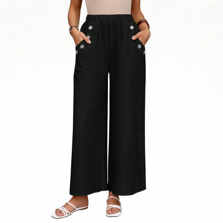 Rhea | Rhea Wide Leg Trousers