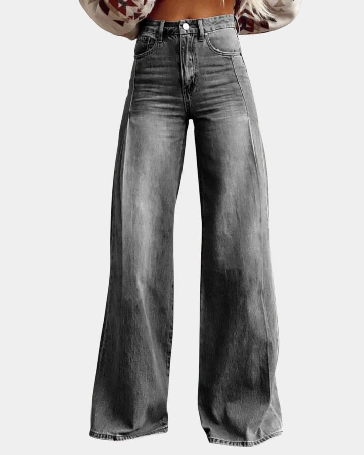 Lucia | Elegant Wide-Leg Trousers