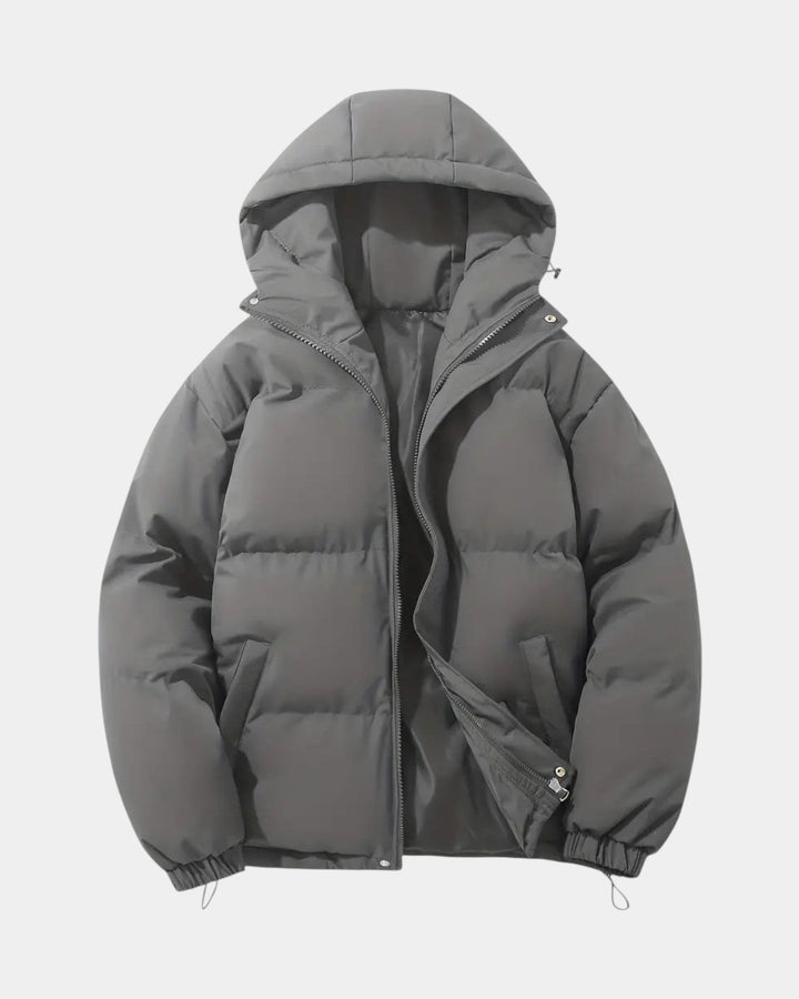Louviane | Quilted Winter Coat with Hood