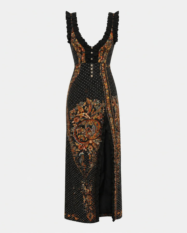 Richilde | Floral Bohemian Style Dress