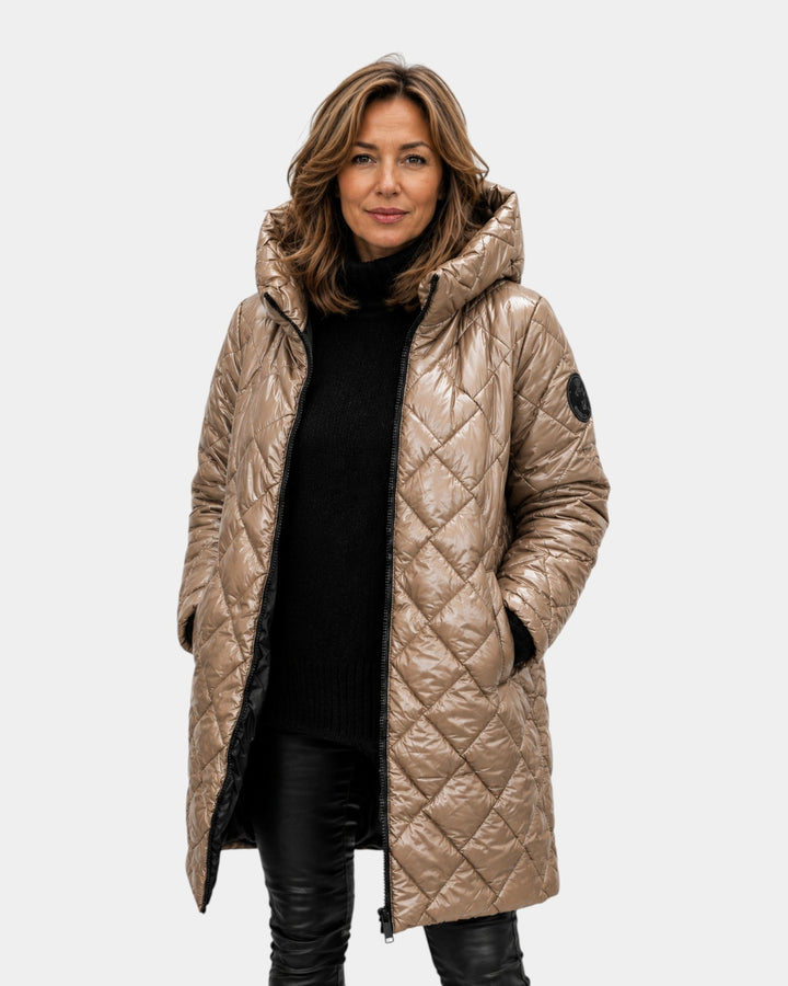 Naélys | Quilted Winter Coat with Hood