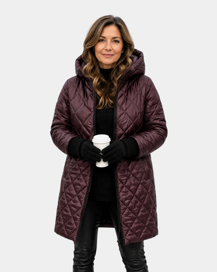Naélys | Quilted Winter Coat with Hood