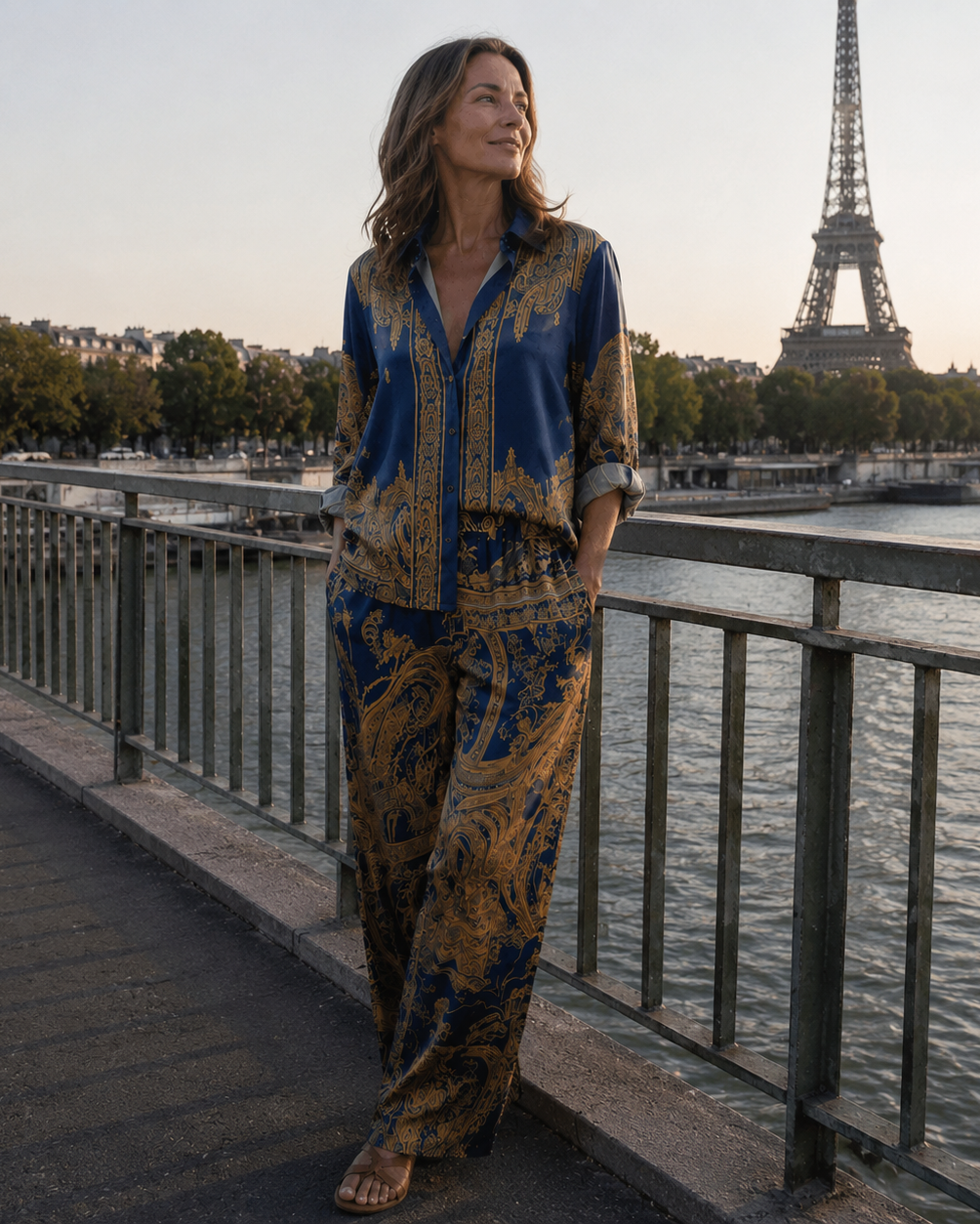 Annonciade | Elegant Patterned Ensemble
