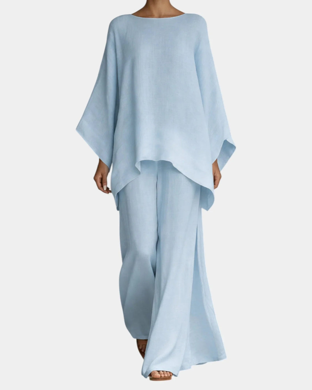 Mavie | Fluid Ensemble Trousers and Blouse