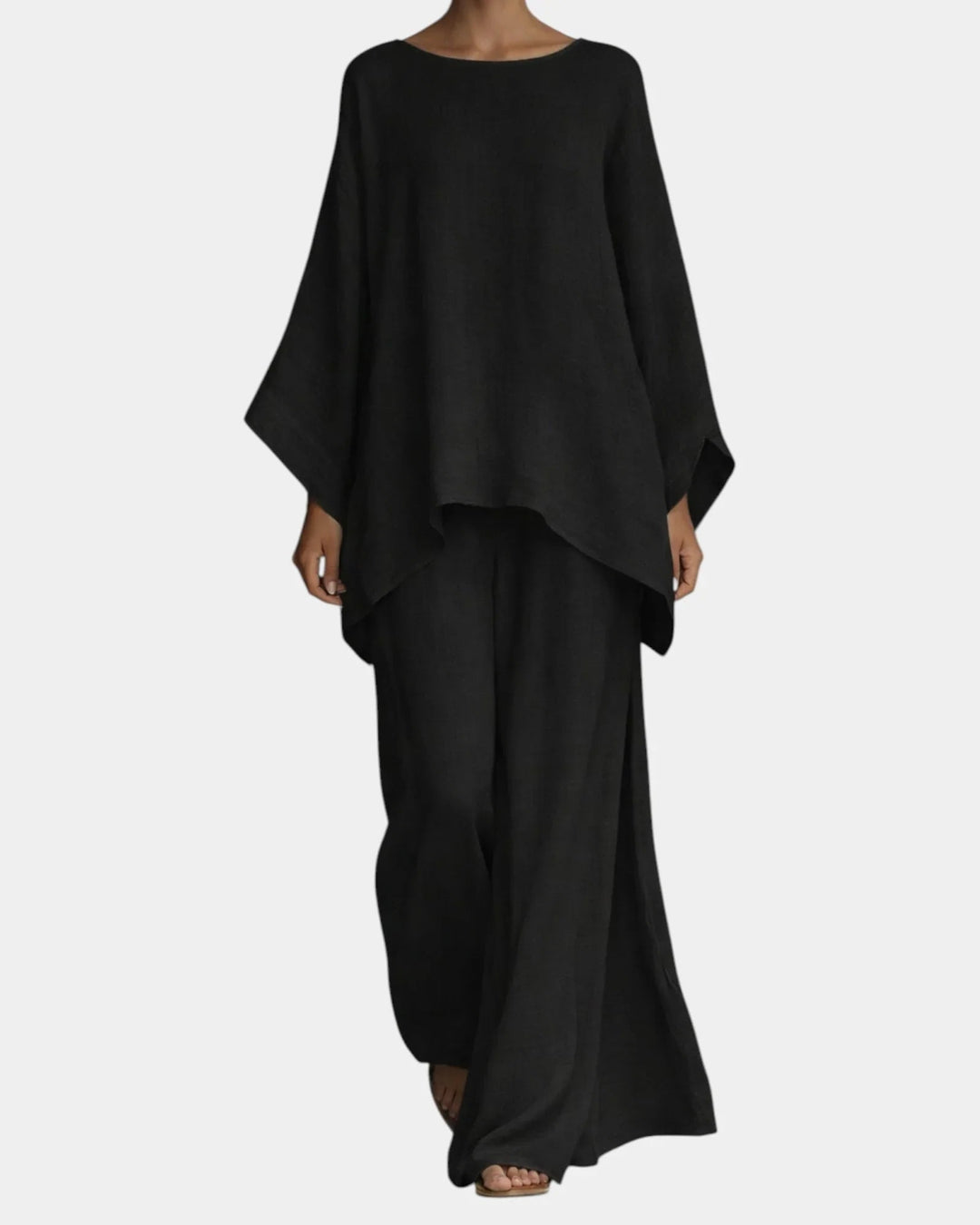 Mavie | Fluid Ensemble Trousers and Blouse