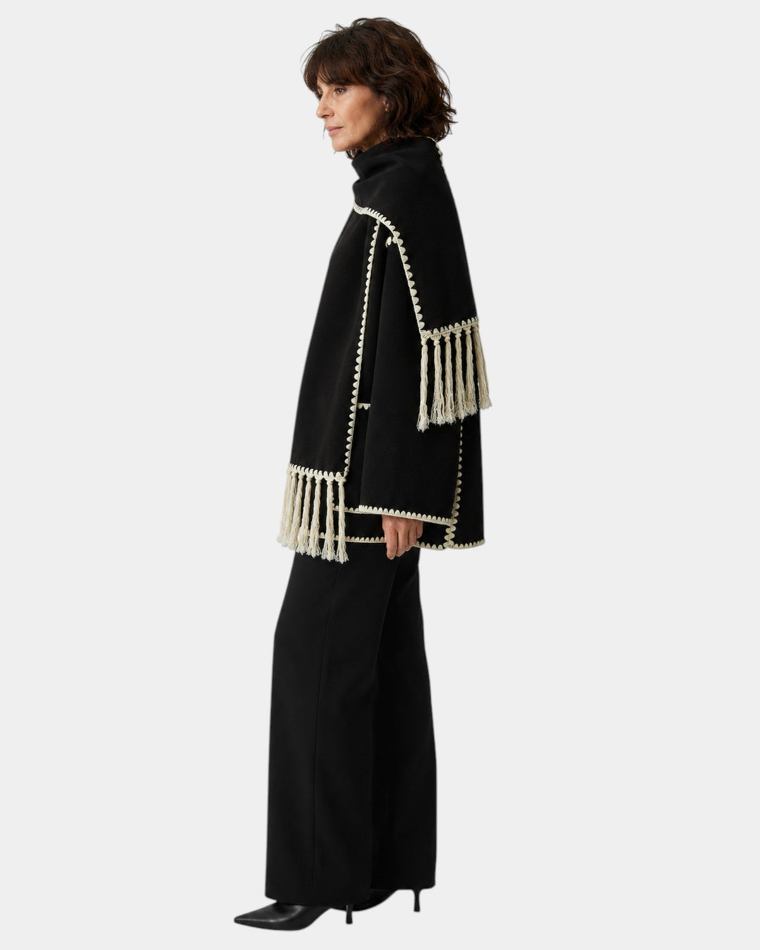 Livéanne | Fitted Jacket with Matching Scarf