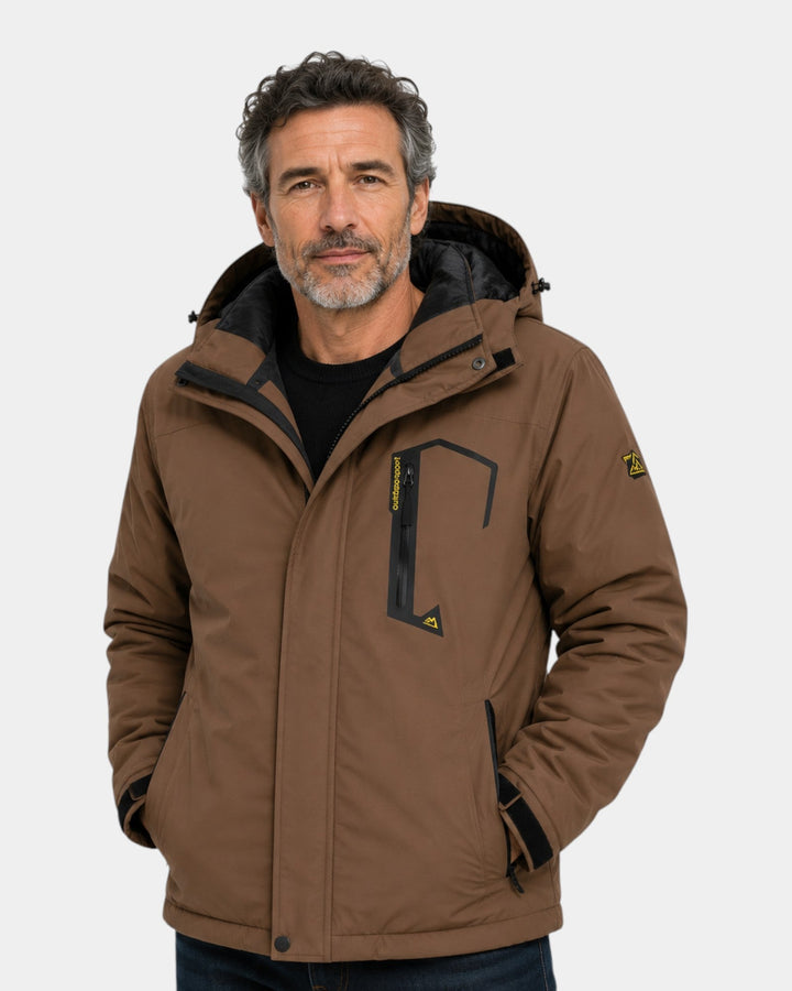 Stefan | Waterproof and Windproof Winter Jacket